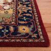 SAFAVIEH Area Rug 4×6 – Heritage Collection – Red, Handmade Wool, Traditional Oriental Medallion Design, Ideal for Living Room, Bedroom, Dining Space (HG625A)(Red)