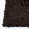 SAFAVIEH Area Rug 4×6 – Paris Shag Collection – Sage, Handmade, Soft Flowing Pile, Ideal for Ideal for Hallway, Foyer, Entryway, Bedroom (SG511-1003)(Chocolate)