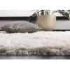 SAFAVIEH Area Rug 4×6 – Paris Shag Collection – Sage, Handmade, Soft Flowing Pile, Ideal for Ideal for Hallway, Foyer, Entryway, Bedroom (SG511-1003)(Ivory)