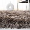 SAFAVIEH Area Rug 4×6 – Paris Shag Collection – Sage, Handmade, Soft Flowing Pile, Ideal for Ideal for Hallway, Foyer, Entryway, Bedroom (SG511-1003)(Sable)