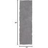 SAFAVIEH Area Rug 4×6 – Paris Shag Collection – Sage, Handmade, Soft Flowing Pile, Ideal for Ideal for Hallway, Foyer, Entryway, Bedroom (SG511-1003)(Slate)