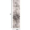 SAFAVIEH Area Rug 8×10 – Adirondack Collection – Large – Red & Gold, Modern Abstract Design, Non-Shedding & Easy Cleaning, Ideal for Living Room, Bedroom, Office, Dining Space (ADR207R)(Silver/Black)