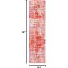 SAFAVIEH Area Rug 8×10 – Adirondack Collection – Large – Red & Gold, Modern Abstract Design, Non-Shedding & Easy Cleaning, Ideal for Living Room, Bedroom, Office, Dining Space (ADR207R)(Red/Gold)