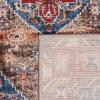SAFAVIEH Area Rug 8×10 – Bijar Collection – Large – Brown & Royal, Traditional Oriental Distressed Design, Non-Shedding & Easy Cleaning, Ideal for Living Room, Bedroom, Office, Dining Space (BIJ621C)(Brown/Royal)