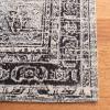 SAFAVIEH Area Rug 8×10 – Classic Vintage Collection – Large – Blue, Oriental Medallion Distressed Design, Non-Shedding & Easy Cleaning, Ideal for Living Room, Bedroom, Office, Dining Space (CLV113M)(Grey)