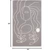 SAFAVIEH Area Rug 8×10 – Fifth Avenue Collection – Large – Ivory & Black Handmade Wool, Mid-Century Modern Design, Ideal for Living Room, Bedroom, Office, Dining Space (FTV111A)(Grey/Ivory)