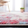 SAFAVIEH Area Rug 8×10 – Jasper Collection – Large – Grey & Gold, Modern Abstract Design, Non-Shedding & Easy Cleaning, Ideal for Living Room, Bedroom, Office, Dining Space (JSP101A)(Red/Ivory)