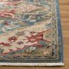 SAFAVIEH Area Rug 8×10 – Kashan Collection – Large – Blue & Beige, Traditional Oriental Design, Non-Shedding & Easy Cleaning, Ideal for Living Room, Bedroom, Office, Dining Space (KSN304B)(Blue/Beige)