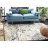 SAFAVIEH Area Rug 8×10 – Madison Collection – Large – Beige & Navy, Modern Abstract Design, Non-Shedding & Easy Cleaning, Ideal for Living Room, Bedroom, Office, Dining Space (MAD454A)(Beige/Navy)
