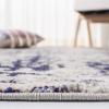 SAFAVIEH Area Rug 8×10 – Madison Collection – Large – Grey & Blue, Modern Abstract Design, Non-Shedding & Easy Cleaning, Ideal for Living Room, Bedroom, Office, Dining Space (MAD471F)(Beige/Purple)