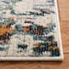 SAFAVIEH Area Rug 8×10 – Madison Collection – Large – Grey & Blue, Modern Abstract Design, Non-Shedding & Easy Cleaning, Ideal for Living Room, Bedroom, Office, Dining Space (MAD471F)(Grey/Blue)