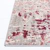 SAFAVIEH Area Rug 8×10 – Madison Collection – Large – Grey & Blue, Modern Abstract Design, Non-Shedding & Easy Cleaning, Ideal for Living Room, Bedroom, Office, Dining Space (MAD471F)(Beige/Wine)