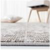 SAFAVIEH Area Rug 8×10 – Madison Collection – Large – Grey & Blue, Modern Abstract Design, Non-Shedding & Easy Cleaning, Ideal for Living Room, Bedroom, Office, Dining Space (MAD471F)(Grey/Beige)