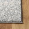 SAFAVIEH Area Rug 8×10 – Tulum Collection – Large – Ivory & Black, Moroccan Boho Distressed Design, Non-Shedding & Easy Cleaning, Ideal for Living Room, Bedroom, Office, Dining Space (TUL229B)(Light Grey/Ivory)
