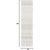 SAFAVIEH Area Rug 8×10 – Tulum Collection – Large – Ivory & Black, Moroccan Boho Distressed Design, Non-Shedding & Easy Cleaning, Ideal for Living Room, Bedroom, Office, Dining Space (TUL229B)(Ivory/Sage)