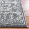 SAFAVIEH Area Rug 8×10 – Tulum Collection – Large – Ivory & Grey, Moroccan Boho Distressed Design, Non-Shedding & Easy to Clean, Ideal for Living Room, Bedroom, Dining Space (TUL271A)(Dark Grey/Ivory)