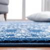 SAFAVIEH Area Rug 8×10 – Tulum Collection – Large – Ivory & Grey, Moroccan Boho Distressed Design, Non-Shedding & Easy to Clean, Ideal for Living Room, Bedroom, Dining Space (TUL271A)(Navy/Grey)