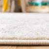 SAFAVIEH Area Rug 8×10 – Tulum Collection – Large – Ivory & Grey, Moroccan Boho Distressed Design, Non-Shedding & Easy to Clean, Ideal for Living Room, Bedroom, Dining Space (TUL271A)(Ivory/Grey)