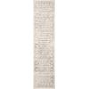 SAFAVIEH Area Rug 8×10 – Tulum Collection – Large – Ivory & Grey, Moroccan Boho Distressed Design, Non-Shedding & Easy to Clean, Ideal for Living Room, Bedroom, Dining Space (TUL271A)(Ivory/Grey)