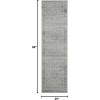 SAFAVIEH Area Rug 8×10 – Vintage Collection – Large – Warm Beige, Viscose, Distressed Design, Slip Resistant, Ideal for Living Room, Bedroom, Office, Dining Space (VTG113-660)(Light Blue)
