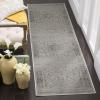 SAFAVIEH Area Rug 8×10 – Vintage Collection – Large – Warm Beige, Viscose, Distressed Design, Slip Resistant, Ideal for Living Room, Bedroom, Office, Dining Space (VTG113-660)(Light Blue)