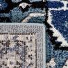 SAFAVIEH Area Rug 8×10 – Vintage Hamadan Collection – Large – Red & Orange, Traditional Oriental Medallion Design, Non-Shedding & Easy Cleaning, Ideal for Living Room, Bedroom, Dining Space (VTH259P)(Blue/Light Green)