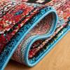 SAFAVIEH Area Rug 8×10 – Vintage Hamadan Collection – Large – Turquoise & Black, Traditional Oriental Design, Non-Shedding & Easy Cleaning, Ideal for Living Room, Bedroom, Dining Space (VTH204K)(Turquoise/Black)