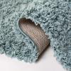 SAFAVIEH Athens Shag Collection Area Rug – 5’1″ x 7’6″, Dark Grey, Non-Shedding & Easy to Clean, Ideal for Living Room, Bedroom, Dining Space (SGA119C)(Seafoam)
