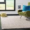 SAFAVIEH Athens Shag Collection Area Rug – 5’1″ x 7’6″, Dark Grey, Non-Shedding & Easy to Clean, Ideal for Living Room, Bedroom, Dining Space (SGA119C)(Silver)