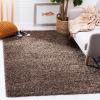 SAFAVIEH Athens Shag Collection Area Rug – 5’1″ x 7’6″, Dark Grey, Non-Shedding & Easy to Clean, Ideal for Living Room, Bedroom, Dining Space (SGA119C)(Taupe)