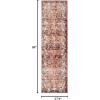 SAFAVIEH Bijar Collection Area Rug – 6’7″ x 9′, Royal & Ivory, Traditional Oriental Distressed Design, Non-Shedding & Easy Care, Ideal for High Traffic Areas in Living Room, Bedroom (BIJ653B)(Rust/Ivory)