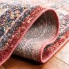 SAFAVIEH Bijar Collection Area Rug – 6’7″ x 9′, Royal & Ivory, Traditional Oriental Distressed Design, Non-Shedding & Easy Care, Ideal for High Traffic Areas in Living Room, Bedroom (BIJ653B)(Rust/Ivory)