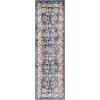 SAFAVIEH Bijar Collection Area Rug – 6’7″ x 9′, Royal & Ivory, Traditional Oriental Distressed Design, Non-Shedding & Easy Care, Ideal for High Traffic Areas in Living Room, Bedroom (BIJ653B)(Royal/Ivory)