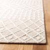SAFAVIEH Blossom Collection Area Rug – 6′ Square, Beige & Ivory, Handmade Moroccan Wool, Ideal for High Traffic Areas in Living Room, Bedroom (BLM115B)(Beige/Ivory)
