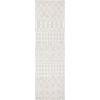 SAFAVIEH Blossom Collection Area Rug – 6′ Square, Beige & Ivory, Handmade Moroccan Wool, Ideal for High Traffic Areas in Living Room, Bedroom (BLM115B)(Silver/Ivory)