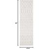 SAFAVIEH Blossom Collection Area Rug – 6′ Square, Beige & Ivory, Handmade Moroccan Wool, Ideal for High Traffic Areas in Living Room, Bedroom (BLM115B)(Silver/Ivory)