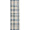 SAFAVIEH Courtyard Collection 9′ x 12′ Green/Beige CY6201 Plaid Indoor/-Outdoor Waterproof Easy-Cleaning Patio Backyard Mudroom Area-Rug(Beige/Blue)