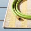 SAFAVIEH Courtyard Collection 9′ x 12′ Green/Beige CY6201 Plaid Indoor/-Outdoor Waterproof Easy-Cleaning Patio Backyard Mudroom Area-Rug(Gold/Beige)