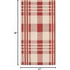 SAFAVIEH Courtyard Collection 9′ x 12′ Green/Beige CY6201 Plaid Indoor/-Outdoor Waterproof Easy-Cleaning Patio Backyard Mudroom Area-Rug(Red/Bone)
