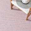 SAFAVIEH Courtyard Collection Area Rug – 8′ x 10′, Natural & Cream, Non-Shedding & Easy Care, Indoor/Outdoor & Washable-Ideal for Patio, Backyard, Mudroom (CY8521-03012)(Ivory/Pink)