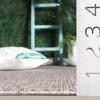 SAFAVIEH Courtyard Collection Area Rug – 8′ x 10′, Natural & Cream, Non-Shedding & Easy Care, Indoor/Outdoor & Washable-Ideal for Patio, Backyard, Mudroom (CY8521-03012)(Beige/Brown)