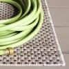 SAFAVIEH Courtyard Collection Area Rug – 8′ x 10′, Natural & Cream, Non-Shedding & Easy Care, Indoor/Outdoor & Washable-Ideal for Patio, Backyard, Mudroom (CY8521-03012)(Beige/Brown)