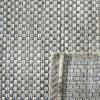 SAFAVIEH Courtyard Collection Area Rug – 8′ x 10′, Natural & Cream, Non-Shedding & Easy Care, Indoor/Outdoor & Washable-Ideal for Patio, Backyard, Mudroom (CY8521-03012)(Grey/Navy)