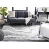 SAFAVIEH Craft Collection Area Rug – 8′ x 10′, Grey & Gold, Modern Abstract Design, Non-Shedding & Easy Care, Ideal for High Traffic Areas in Living Room, Bedroom (CFT819F)(Grey/Gold)