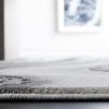 SAFAVIEH Craft Collection Area Rug – 8′ x 10′, Grey & Gold, Modern Abstract Design, Non-Shedding & Easy Care, Ideal for High Traffic Areas in Living Room, Bedroom (CFT819F)(Grey/Blue)