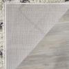SAFAVIEH Dallas Shag Collection Area Rug – 5’1″ x 7’6″, Seafoam & Ivory, Trellis Design, Non-Shedding & Easy Care, 1.5-inch Thick Ideal for High Traffic Areas in Living Room, Bedroom (SGD258C)(Ivory/Dark Grey)