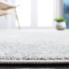 SAFAVIEH Evoke Collection 8′ x 10′ Ivory / Dark Grey EVK272G Modern Abstract Non-Shedding Living Room Bedroom Dining Home Office Area Rug(Ivory/Sage)