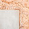SAFAVIEH Faux Sheep Skin Collection 3′ x 5′ Ivory FSS235A Silken Glam 2.35-inch Thick Area Rug(Light Pink)
