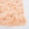 SAFAVIEH Faux Sheep Skin Collection 3′ x 5′ Ivory FSS235A Silken Glam 2.35-inch Thick Area Rug(Light Pink)