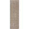 SAFAVIEH Florida Shag Collection Area Rug – 5’3″ x 7’6″, Creme & Creme, Border Design, Non-Shedding & Easy Care, 1.2-inch Thick Ideal for High Traffic Areas in Living Room, Bedroom (SG454-1111)(Beige)